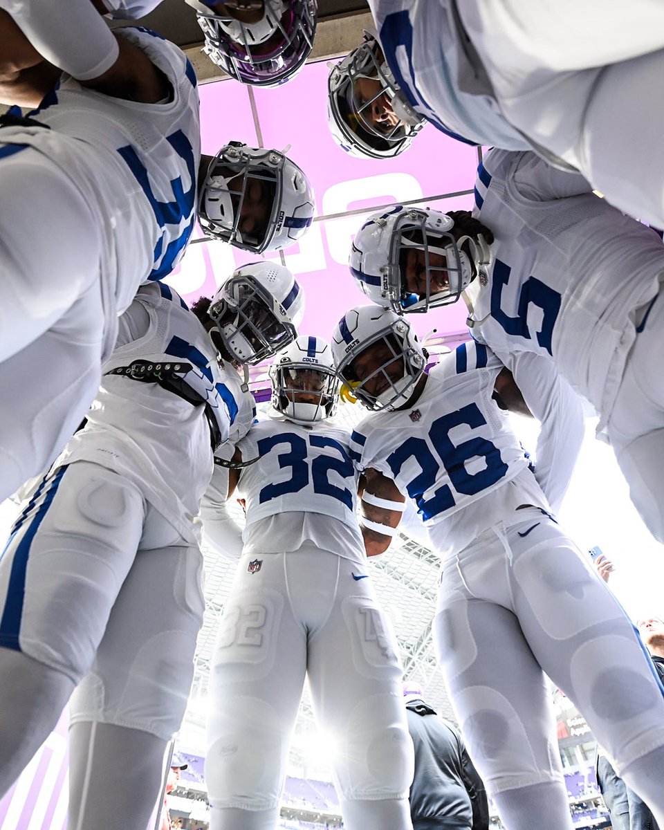 Colts's tweet image. #ForTheShoe #INDvsMIN