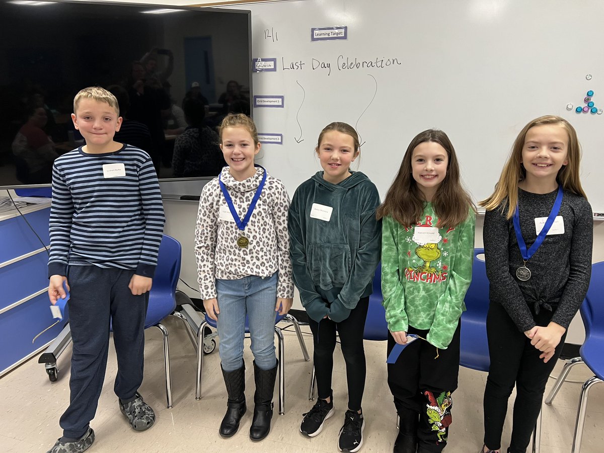 Congratulations to our <a href="/NashuaES/">Nashua ES</a> Stars for making it to this round of our spelling bee!  Big shout out to Lilah for retaining her the championship crown for the second year and Audrey who will be our alternate. <a href="/NKCSchools/">NKC Schools</a> #nkclibraries <a href="/nkcbee/">NKCSD Spelling Bee</a>