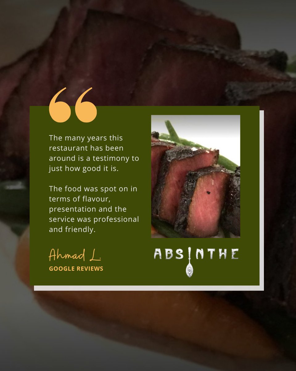 AbsintheCafe's tweet photo. We’re incredibly grateful to have been serving the Hintonburg community since 2003 (almost 20 years! 🧚) &amp; reviews like these are a great reminder of why we do it!

Thank you, Ahmad!

#LoveOttawa #MyOttawa #SupportLocalOttawa https://t.co/rSedJV47T7