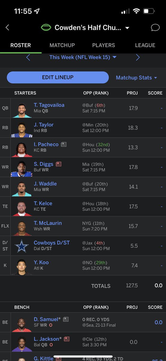 ChainsC5's tweet photo. @NFLFantasy @nflnetwork how we feelin? https://t.co/F0IQV57ctx