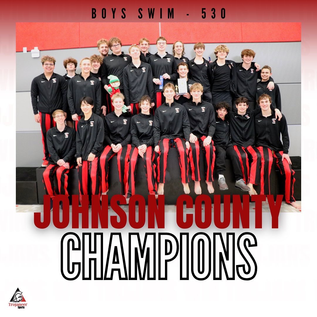 cg_sports's tweet photo. Boys swimming repeats as the Johnson County champion with 530 points. Franklin finished as the runner up with 469 points. https://t.co/XwykRumu7q