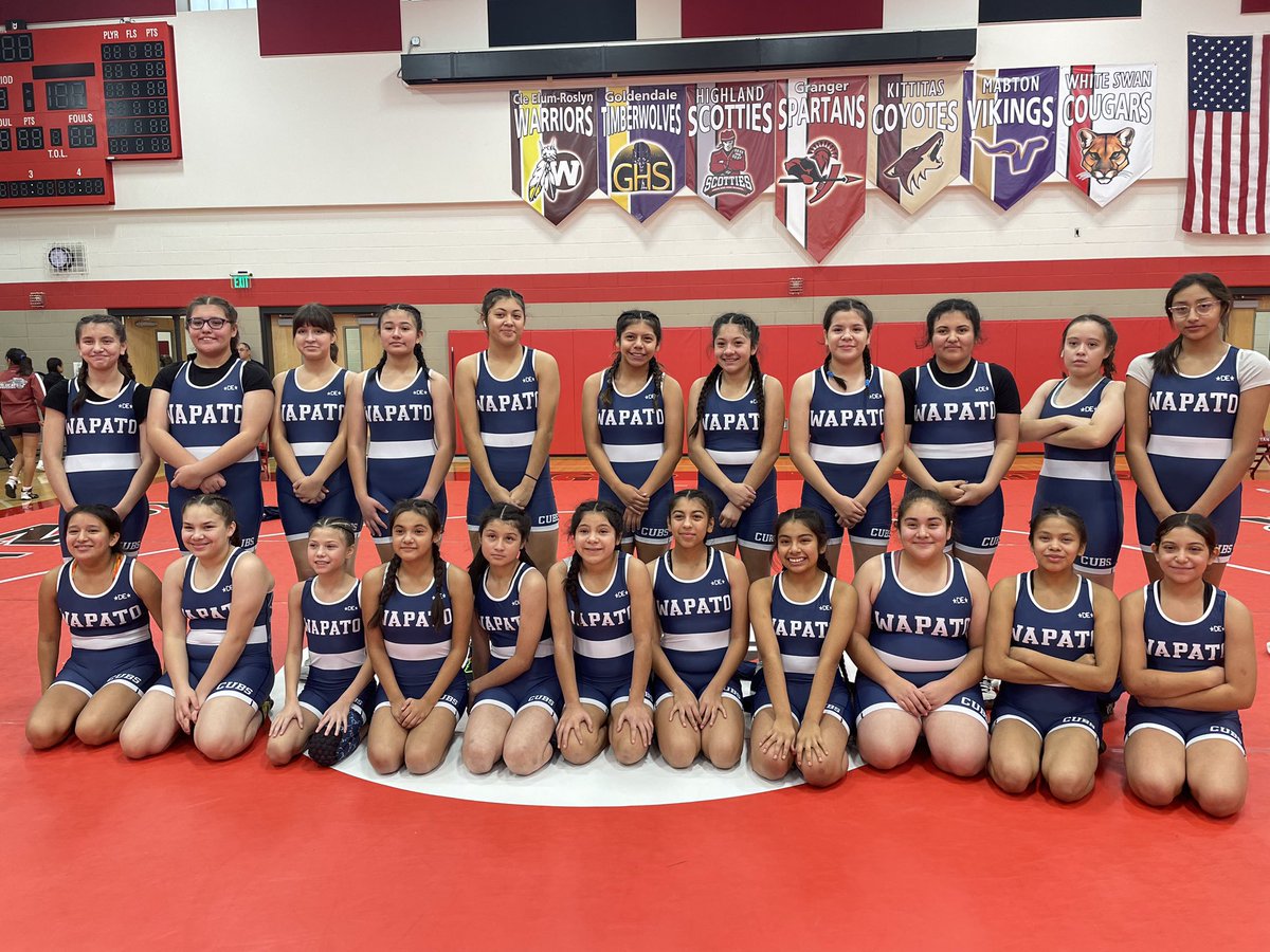 WapatoSD's tweet photo. Good luck to our Girls Wrestling Team as they compete in their super meet today in Granger! #WMSPackPride https://t.co/kU4sf9qTQv