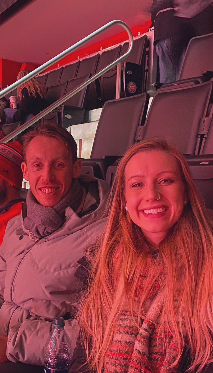 Go Will! First US hockey game. First time in Detroit!  #LGRW