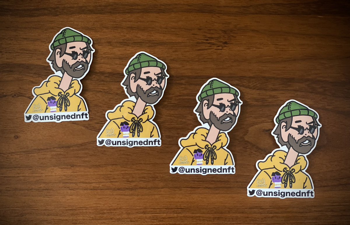TaliaGangOrDie's tweet photo. custom Rogue stickers just printed for @unsignednft!
These came out soooo sick!!
Enjoy, Loser 🤍
#LosersStickTogether #StickerKween #NFTStickers #CustomNFTstickers #LoserClub
@loserclubreborn @itsjvon https://t.co/5jYxuhBT0T