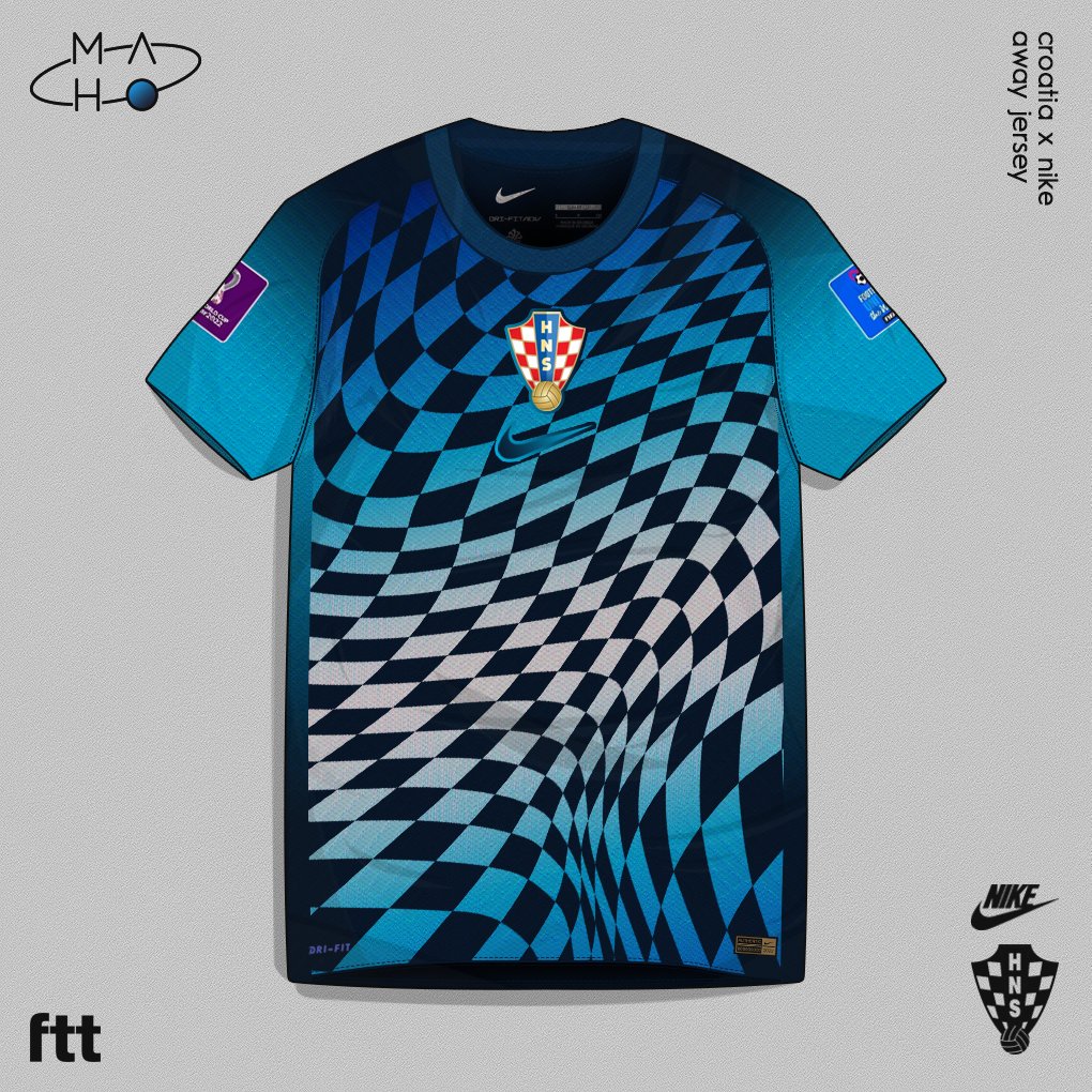 MahoDesign_'s tweet photo. //. croatia x nike
away jersey .\\
@fttoplulugu | #ftthft https://t.co/pv2J8FqDMc