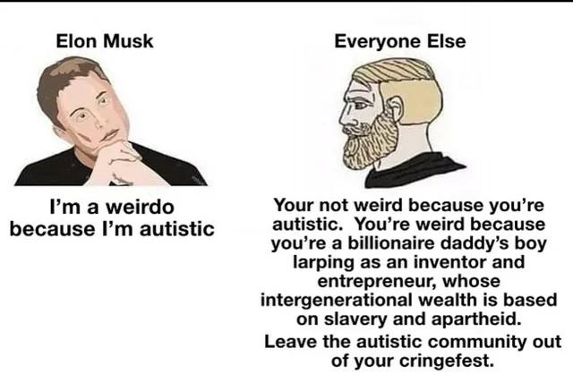 #cringe #ElonTheSnowflake