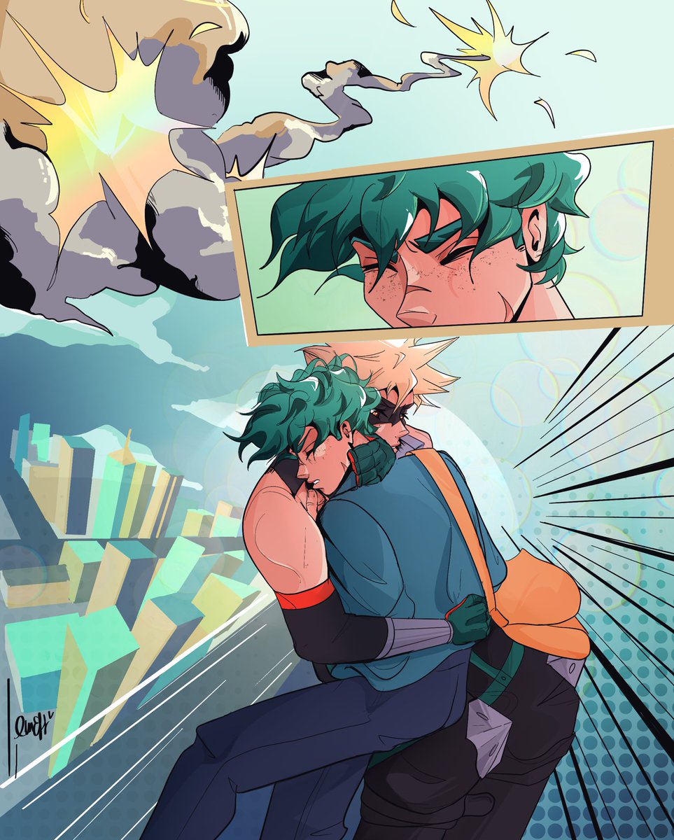 the_enislyanez's tweet photo. Been rereading @Ellecross0 ‘s PH! Katsuki x QL! Izuku thread and I just love this scene ✨🛐

1 &amp; 2/3 #bkdk https://t.co/gw9iQYvluh
