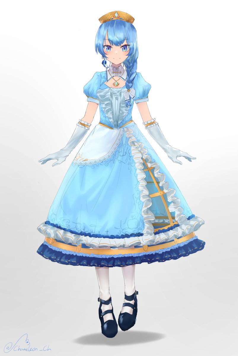 星街すいせい「御姫様!!!#星街すいせい新衣装 #ほしまちぎゃらりー 」