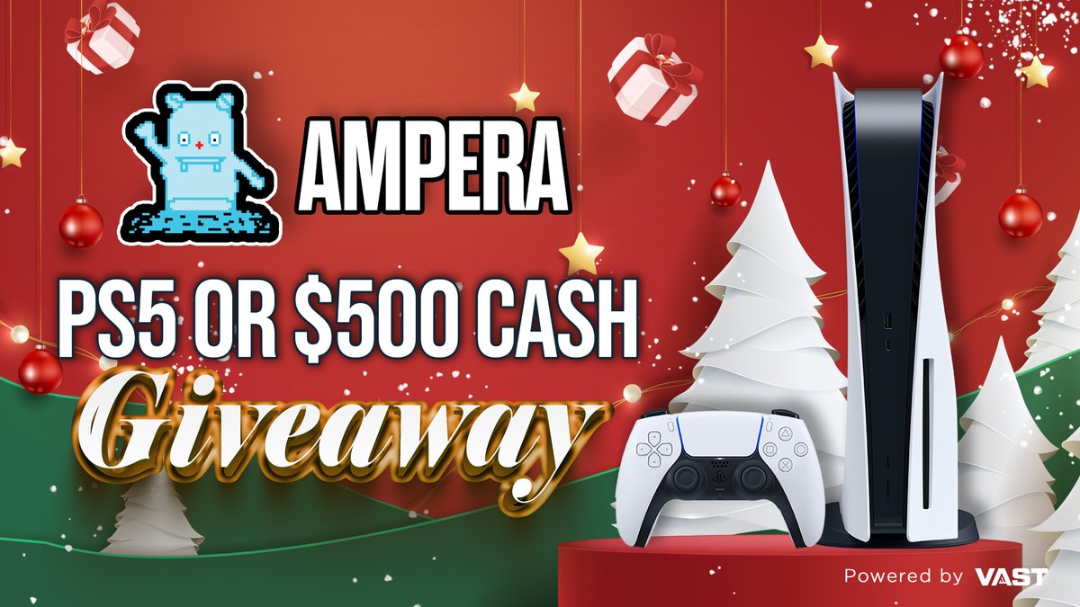 We're giving one away with <a href="/itsampera/">ampera</a>! 

Enter Here: vast.link/Ampera