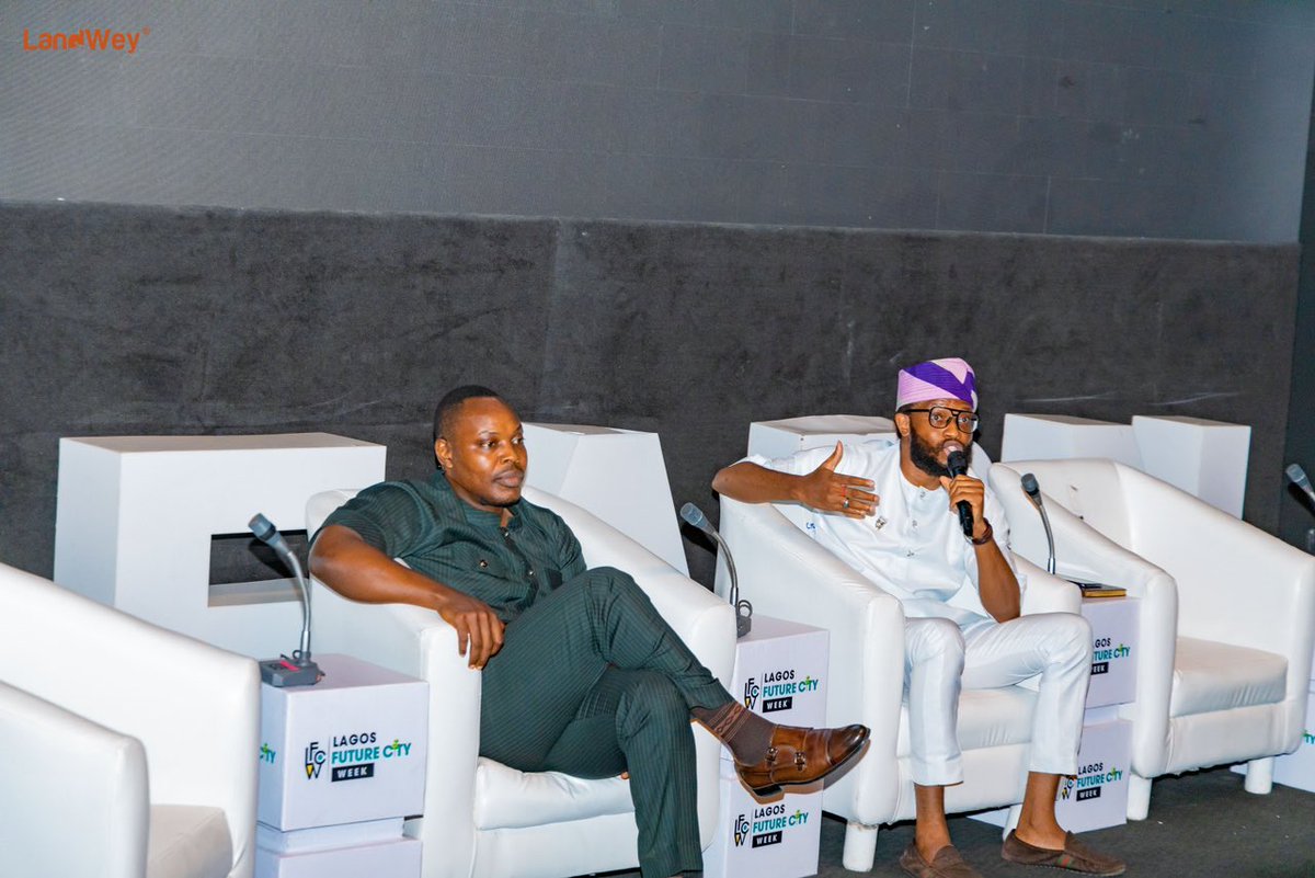 _VALKlNG's tweet photo. Recap of #lagosfuturecityweek day 2. Mr. Olawale Ayilara, CEO LandWey, speaking on why we need for Future Cities. https://t.co/YIwjrjyvFM