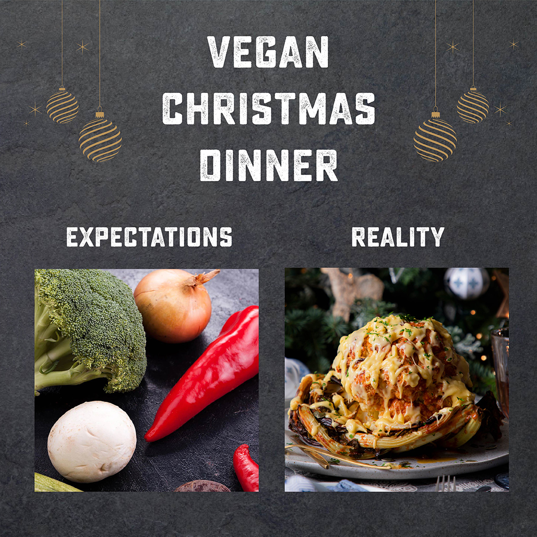 Based on true events 😂 😂
#Violife #VeganChristmas