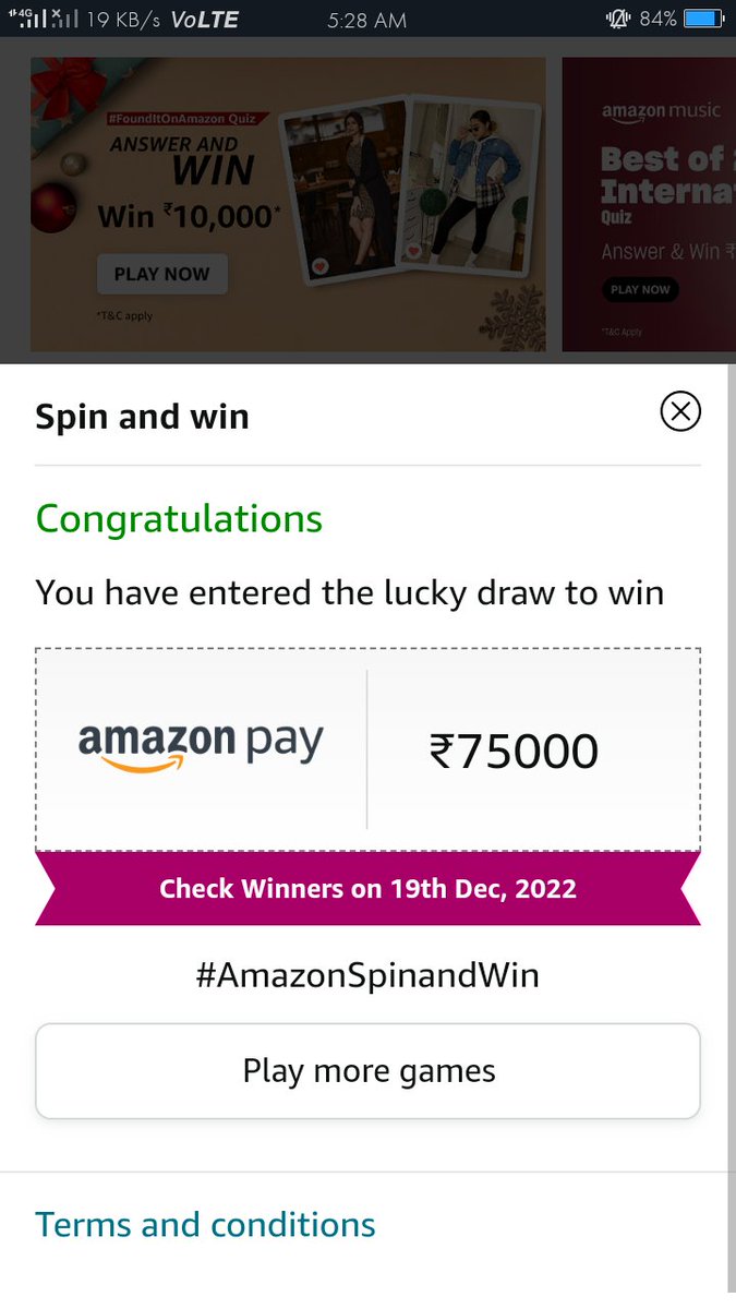 RK01031994's tweet photo. #AmazonSpinandWin https://t.co/0jhgnYvXLN