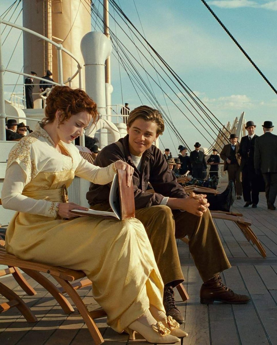 the superb sets and costumes in
Titanic ~ 1997
..
.