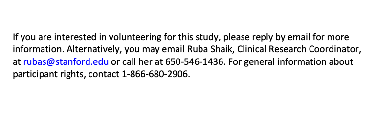 Hey #BayArea — <a href="/StanfordMed/">Stanford Medicine</a> is in high need of controls for #LongCovid study examining autonomic dysfunction 👇

Looking for: Participants had COVID but recovered completely; Ages 20-40; women, had COVID at least 6 months ago (PCR or home antigen test)

Please consider &amp; share!