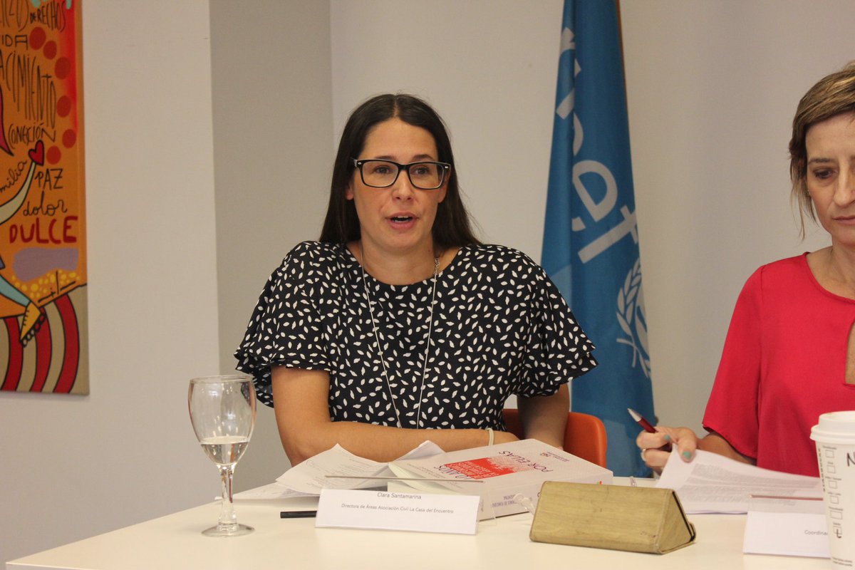 Casadelencuentr's tweet photo. Ayer participamos del panel “Avances y desafíos en la erradicación de los #femicidios en Argentina", un encuentro de @ONUArgentina para conmemorar #UNETE #16Días #YaEsYa

@SpotlightAmLat @MinGenerosAR @dianamaffia @AlemanyCecilia @ONUMujeresArg @consejomcaba @ClaSantamarina https://t.co/fxVBviYF2o