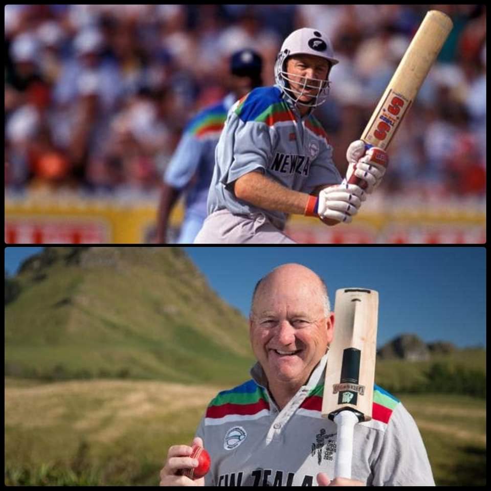 BasitSubhani's tweet photo. This man brought his own version of Bazball in ODis.
 With his aggressive batting, #MarkGreatbatch became the pioneer in pinch hitting while opening batting in ODi's.
Interestingly his highest Test score 146 vs Australia came in 485 balls while spending 11 hours on the crease! https://t.co/DdJhOYeVzO