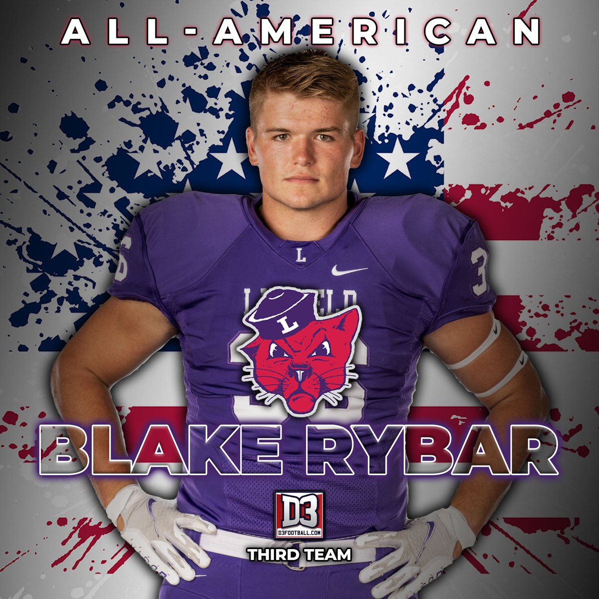 Matt Metcalf goes unanimous while Blake Rybar also turns in an All-American season!🏈🇺🇸

Linfield football now has 155 All-Americans. The program has had at least one All-America honoree in every season since 2007.

📰: bit.ly/3jgHFAU

#RollCats | #Catdome | #d3fb