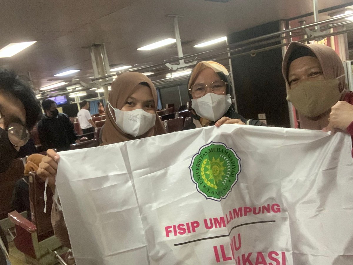 UMJT_Madiun's tweet photo. Terpantau dari UM Bandung dan UM Lampung dalam perjalanan ke UMSIDA Sidoarjo #silatapik #apikptma https://t.co/4O5biR9K1g