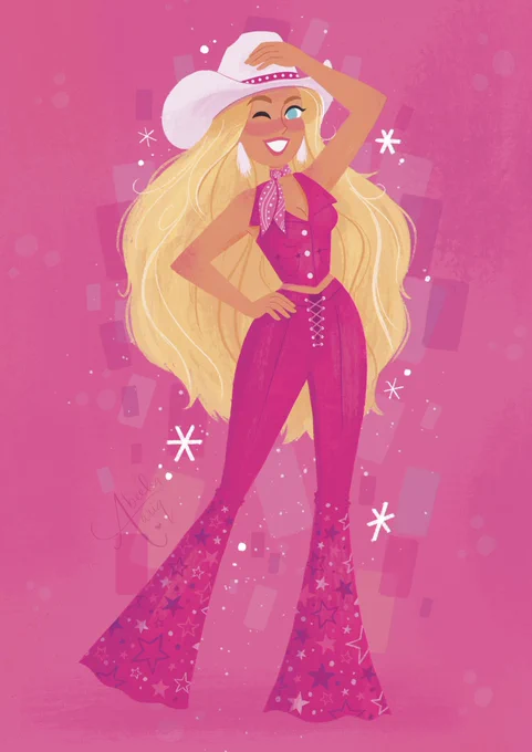 come on barbie, let's go party  