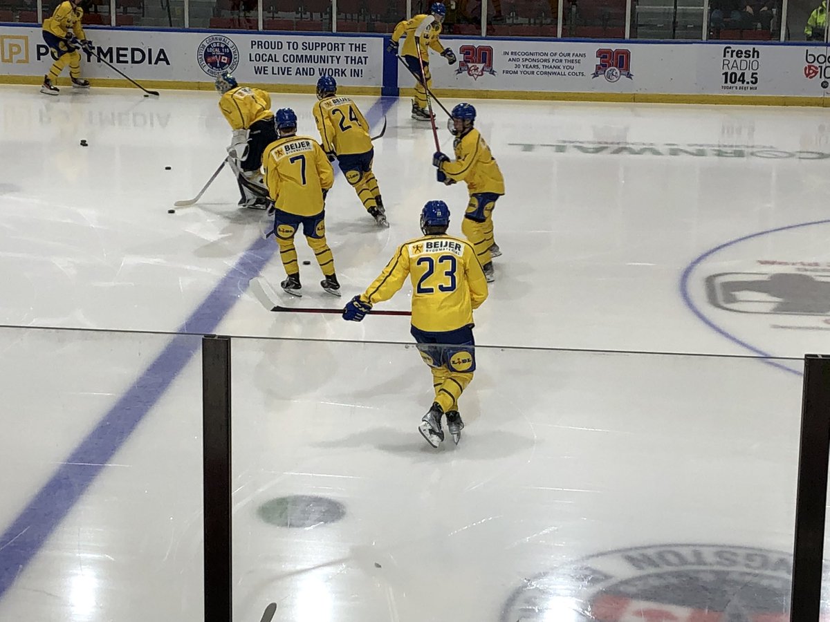 SICHLColonials's tweet image. #23 Otto Stenberg watch #2023Draft