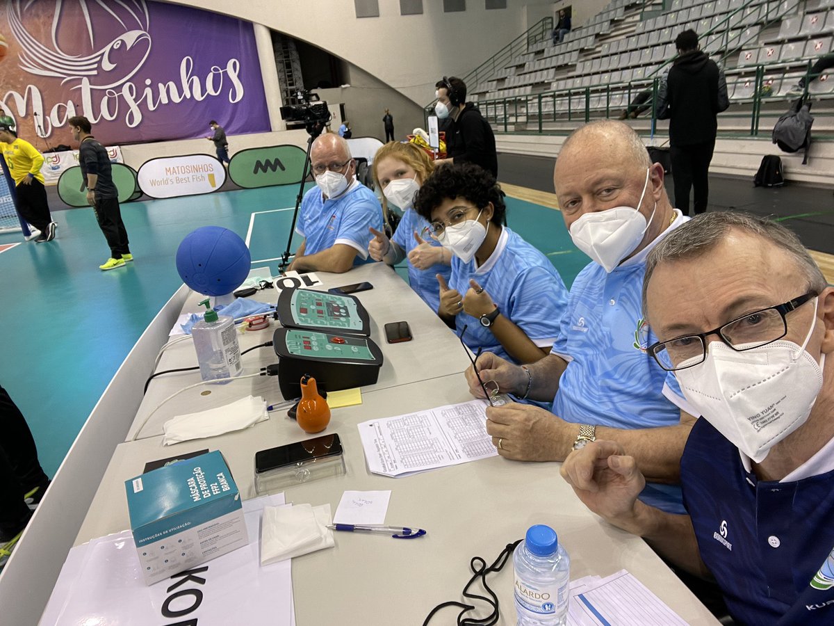 Back home after a busy but really enjoyable time at the <a href="/IBSABlindSports/">IBSA</a> goalball world championships. Brilliant to be part of such a great commentary team with <a href="/AlanMarchSport/">Alan March Sport ltd</a> &amp; <a href="/kuriakostv/">KuriakosTV</a> #goalball #ibsagoalball 🇵🇹