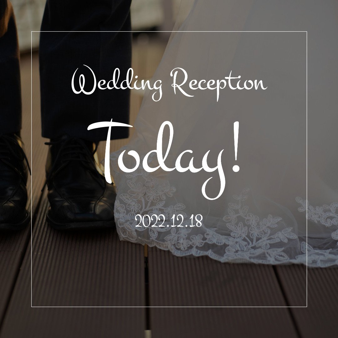 結婚式！行ってきます！💓