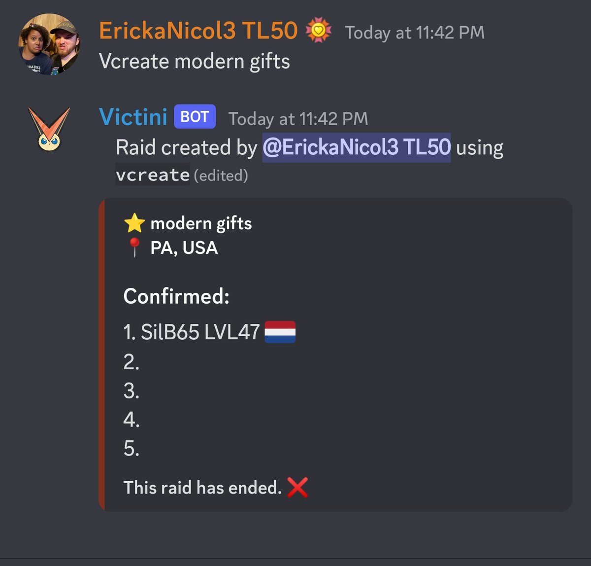 GlobalRaidsGo's tweet photo. Are you looking for modern region gifts in Pokemon Go?

There are some being given out in our discord group: 

Join: https://t.co/0cqYyEpDRG
#PokemonGOraid 
#PokemonGoRaids
#PokemonGO https://t.co/GQ4dY5d9nt
