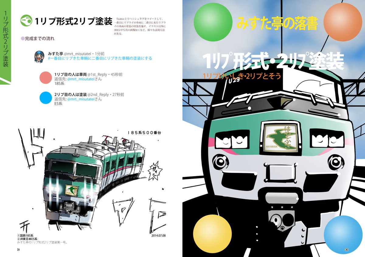 一番目にリプきた車輛に二番目にリプきた車輛の塗装にする のイラスト マンガ コスプレ モデル作品 4 件 Twoucan