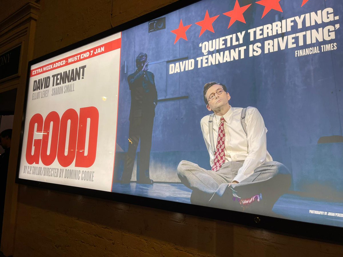 HushedStarlight's tweet photo. Phenomenal performances at #GoodPlay #HaroldPinterTheatre followed by a brief stop at one of my new favourite places #TheatreCafeDiner https://t.co/oAPMti16ya