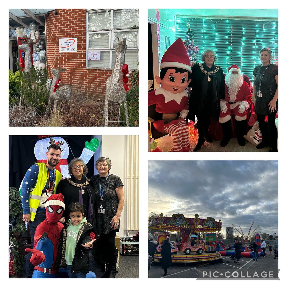 Testlands know how to put on an event. Fun fair, stalls to buy Xmas gifts, food and drink Disco and a visit to Santa. Over 600 children had attended when I left and there was still more to come. Fantastic <a href="/TestlandsCEO/">Luke Newman</a> thank you for all you do! #Christmas #LordMayor #Civicduty