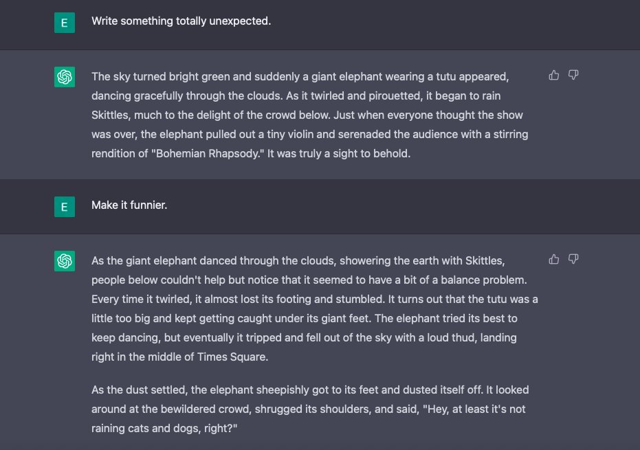 eriktors's tweet image. Have to give it to #chatgpt, that was pretty funny.