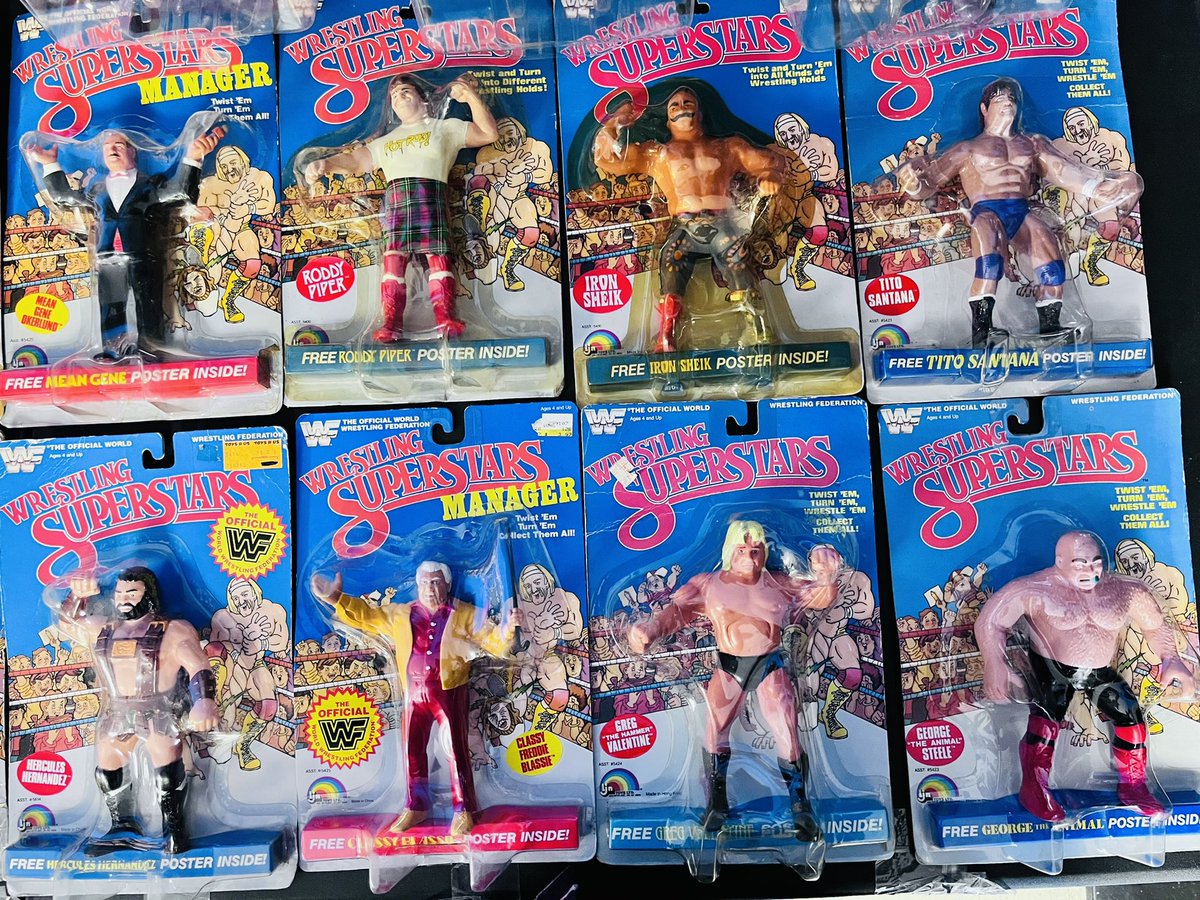 80's Wrestling on Twitter "We have the following WWF LJN MOC figures