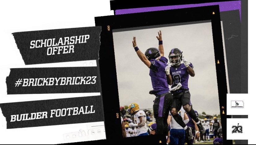 After a great conversation with @CVanosdellSc I am blessed to receive a offer to play at southwestern college🟣@BuilderFootball @Moundbuilders @CoachGatewood65 @CoachIngraham @VanceWashingto2