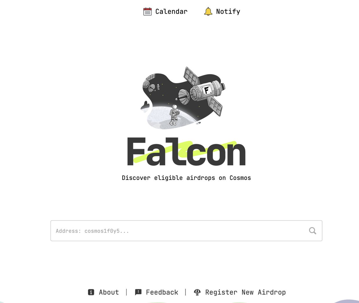 cosmos_falcon's tweet photo. Check out https://t.co/ovdciOwGC5
Discover eligible #airdrops on #Cosmos with one click!
We would love to hear your feedback and comments❤️ https://t.co/HEUGgfUDN9