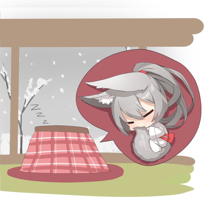 「grey hair under table」 illustration images(Latest)