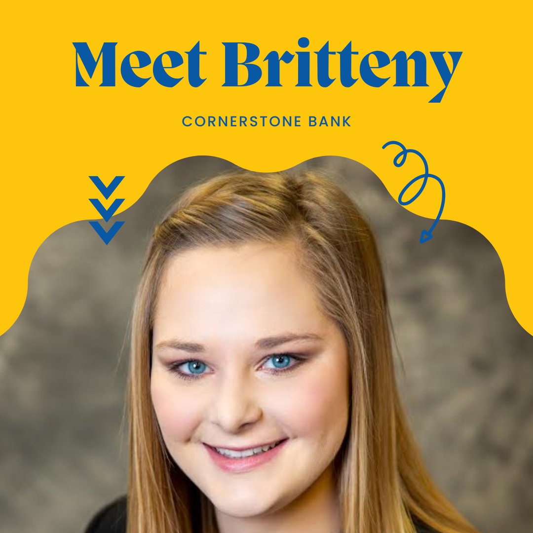 Get to know our board!! Meet Brittney Reinsch our at-large banker.

 #wecreatemomentsthatmatter #theleadershipcenter #meetingspace #catering #lodging #leadershipprograms #eventplanning