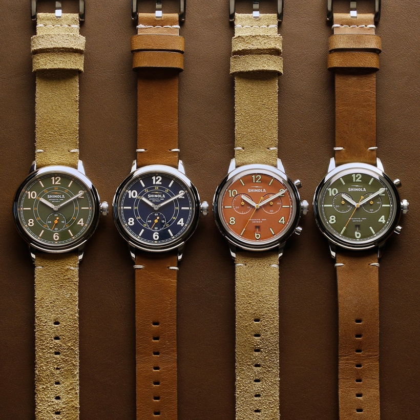 Travel in style. New editions of the relaxed, refined, and classic Traveler are here. #Shinola millsjewelers.com/product-catego…