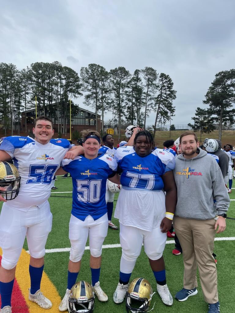 ApalacheeFB's tweet photo. Here are your Athens Area FCA All Stars from the Chee! Great game today!
@CoachZackHoward @TylerFerro7 @Jahvonwells77 @JwJira011 
Congratulations men! https://t.co/MyImh8yz5f