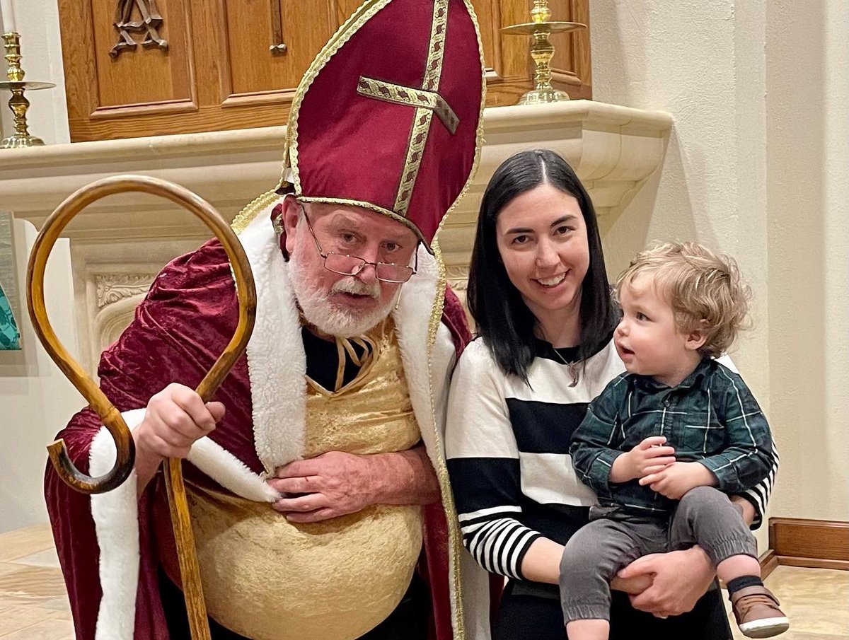StLukes_Atlanta's tweet photo. We had a great visit with St. Nicholas last Sunday! https://t.co/2u78dY53NM