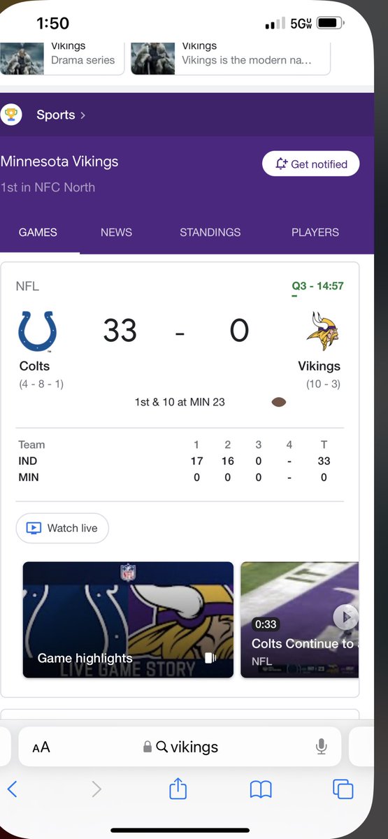 ibeautydallas's tweet image. I’m at work , just happened to check the score ! What TF is this score ? #INDvsMIN