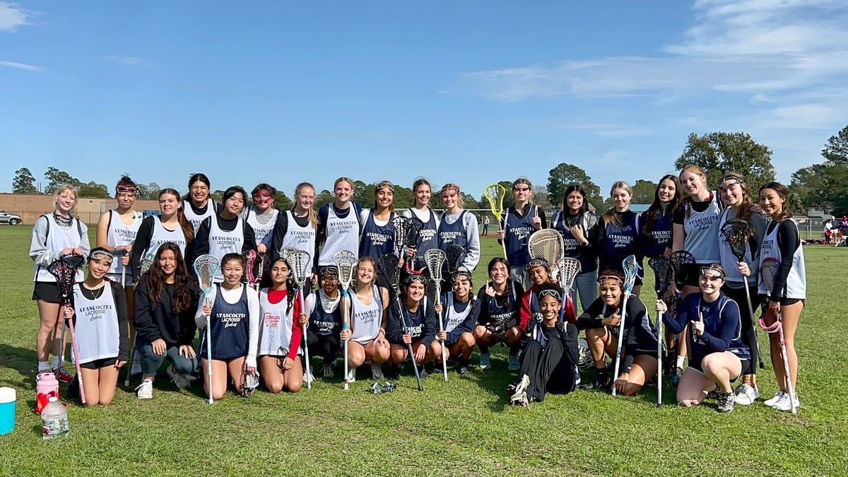 westcar's tweet photo. Atascocita ladies lacrosse scrimmaged each other this morning. Nice work, Ladies! @HumbleISD_AHS @AtascocitaNews @AtascocitaTex @Inside_Lacrosse  @usalacrossetx @USA_Lacrosse https://t.co/LYZfSvx7VH