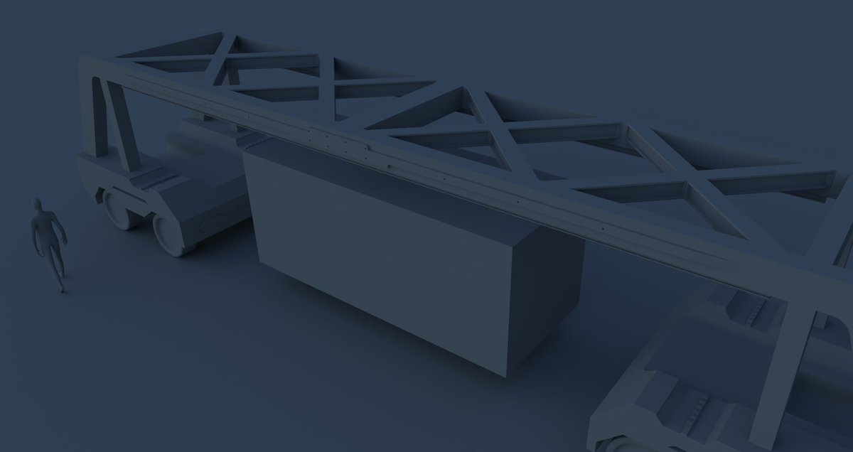 Continued working on this #blender #b3d #maya #cargo #globalization