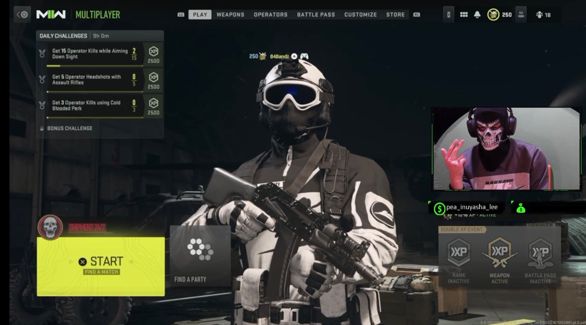 THE MANDEM IS LIVEEEE #BallysON come and Support the Mandem, We got some crazy content coming, Warzone Ws road to a Nuke! <a href="/xRWD_/">RWD</a> <a href="/IWraiith/">iiTsWraiith</a> <a href="/B4Bandzz_/">B4Bandzz</a>