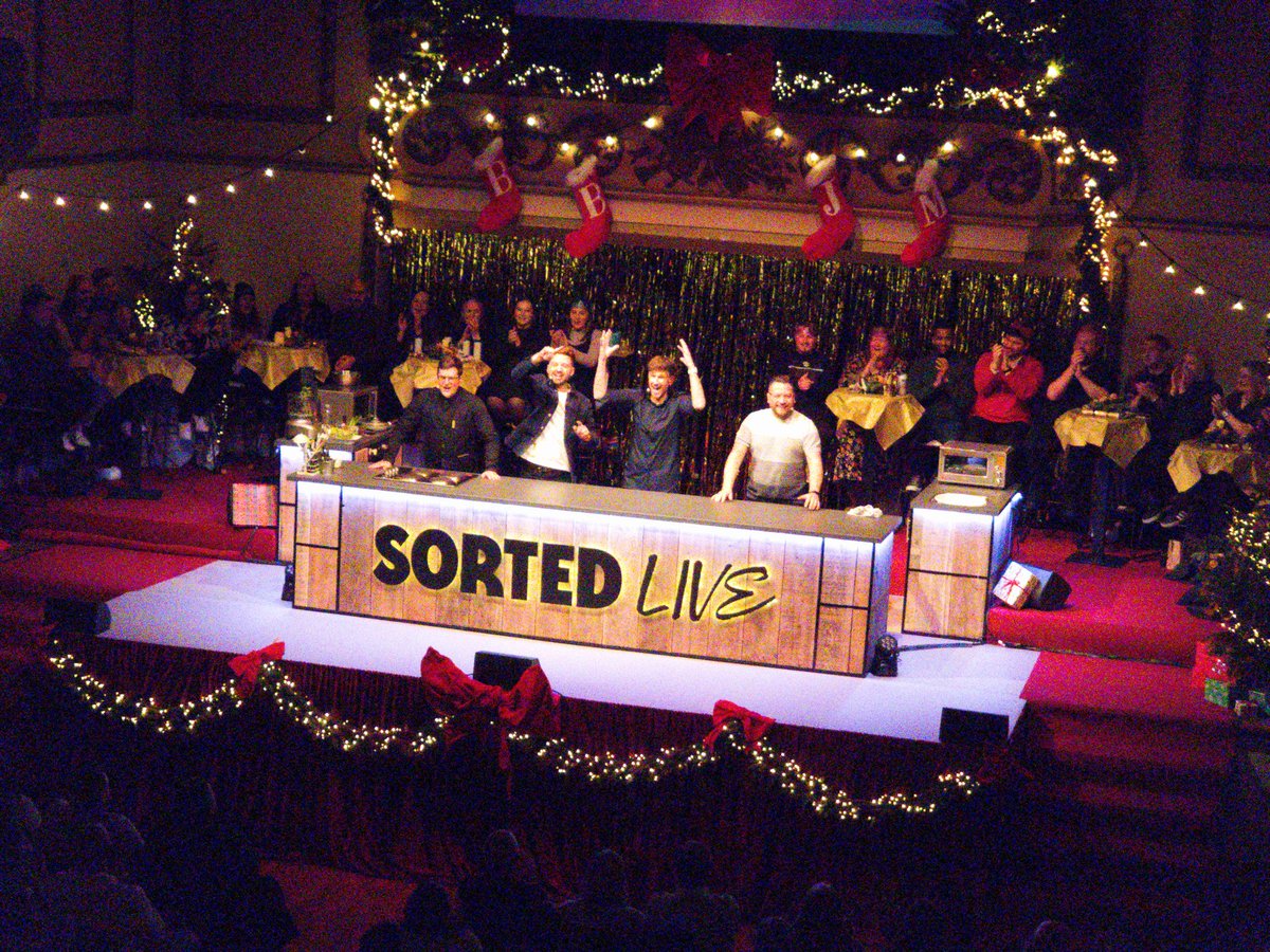 melhaus's tweet image. @sortedfood #sortedlive