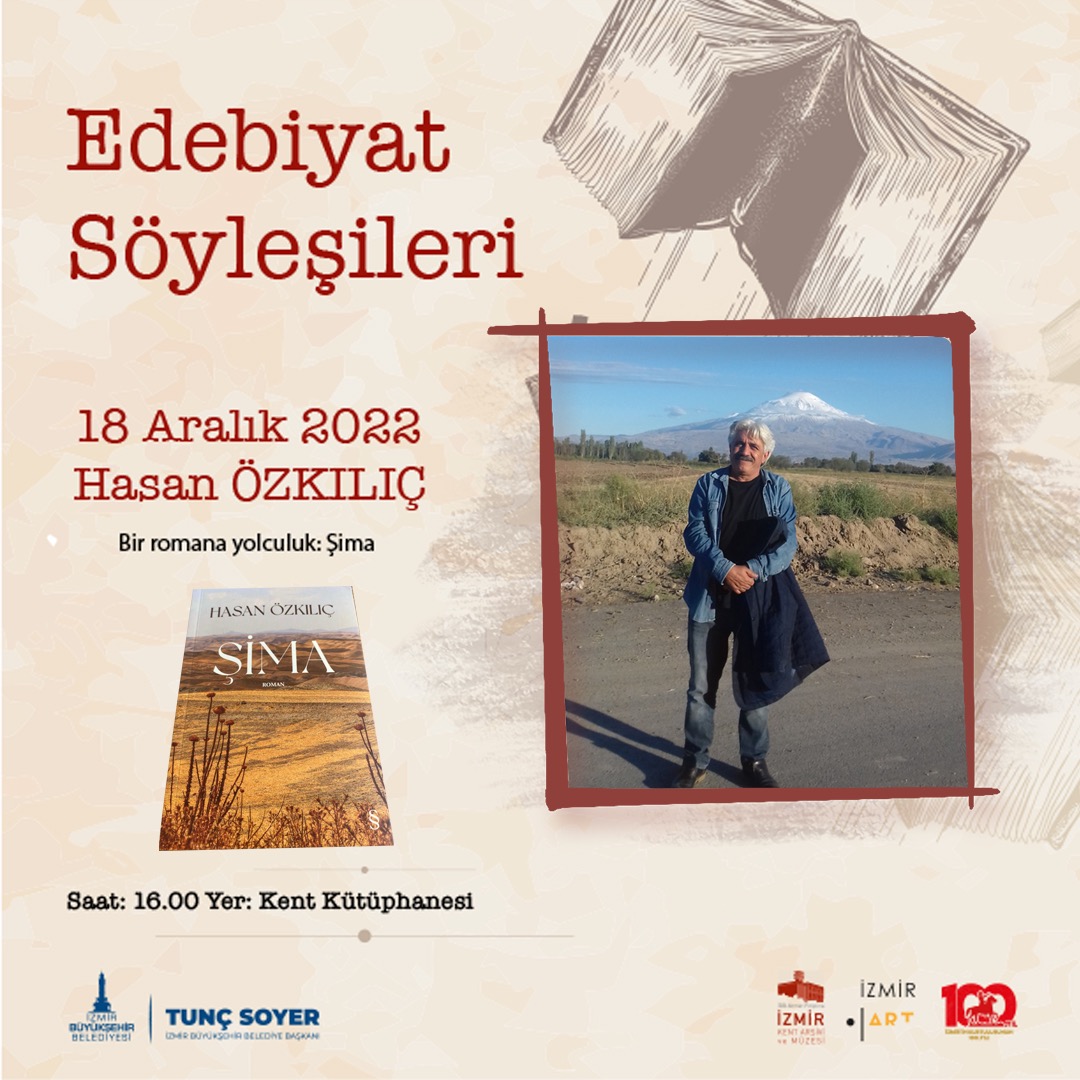 "Bir romana yolculuk: Şima" başlığı altında, Şima'nın yazılış serüvenini, Güney Azebaycan yolculuklarımı ve tabii ki romanı konuşacağız. Bu ara Şima'yı okumuş olan arkadaşlarımla, okurlarımla da karşılaşmak ve onların romana ilişkin düşüncelerini dinlemek isterim.