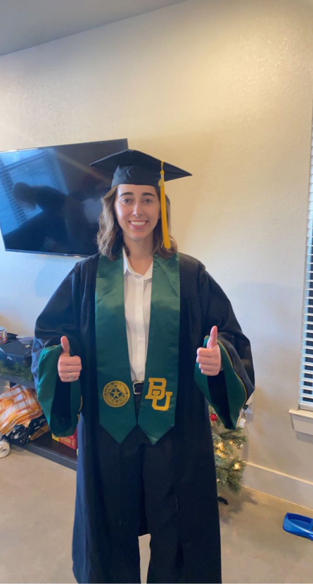 So proud of you!! Go Grace🤩💚#BaylorGrad