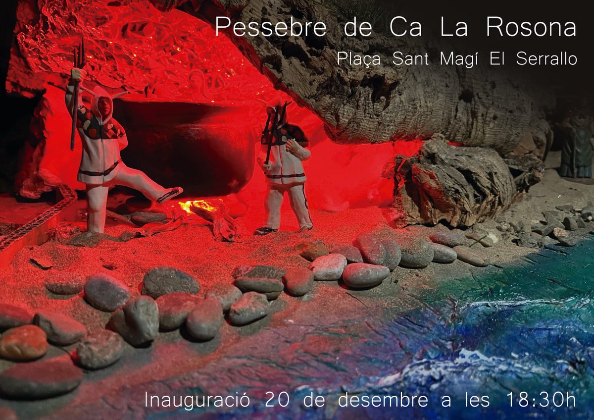 El proper dia 20 hi ha la inauguració del Pessebre de Ca la Rosona, vine al Serrallo !!! #elserrallo #portdetarragona #tarragona