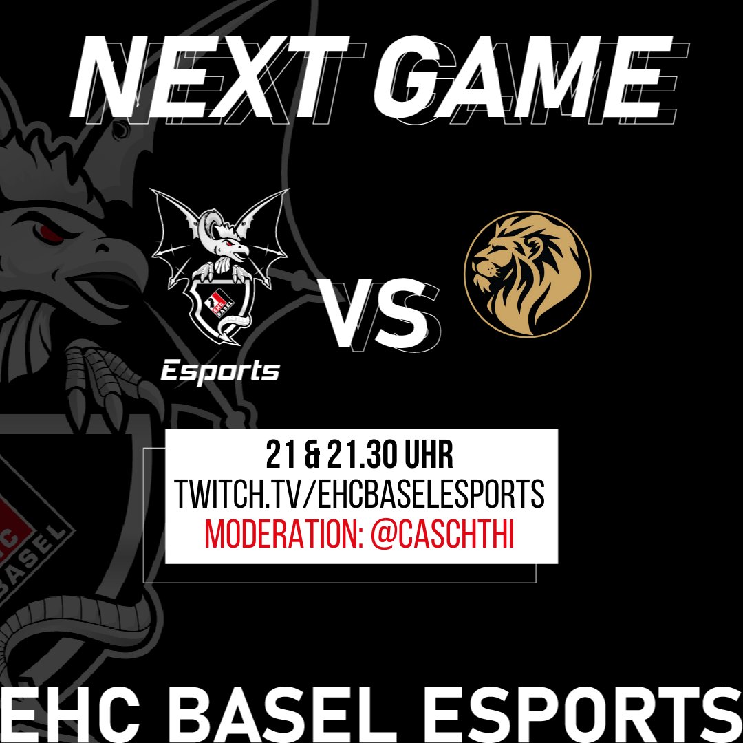 Ein Basilisk fürchtet sich vor keinem Löwe! Heute, 21 Uhr, Twitch, mit <a href="/caschthi/">Casper Thiriet</a>! 

#Twitch #Esports #ECLWinter23