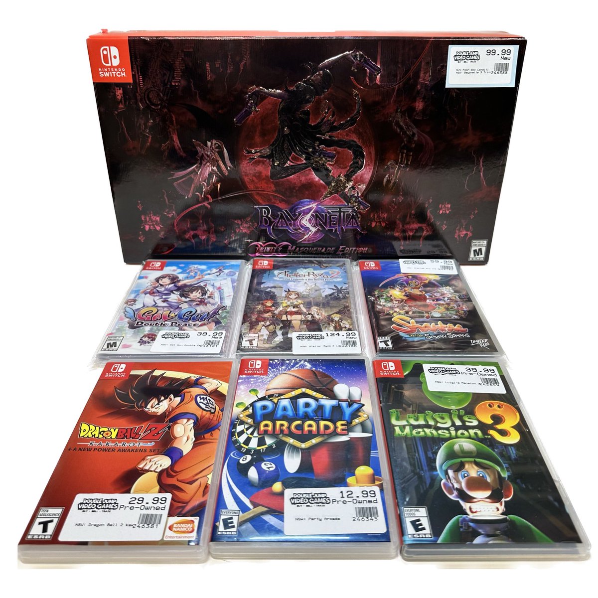 ogdoublejumpvg's tweet photo. In stock now! #doublejumpvideogames
These and Thousands more items all available ONLINE and In Store. ➡️ https://t.co/rjh4WxUrm4
@elonmusk please let us post more than 4 photos at a time… https://t.co/kJj7VotcSb