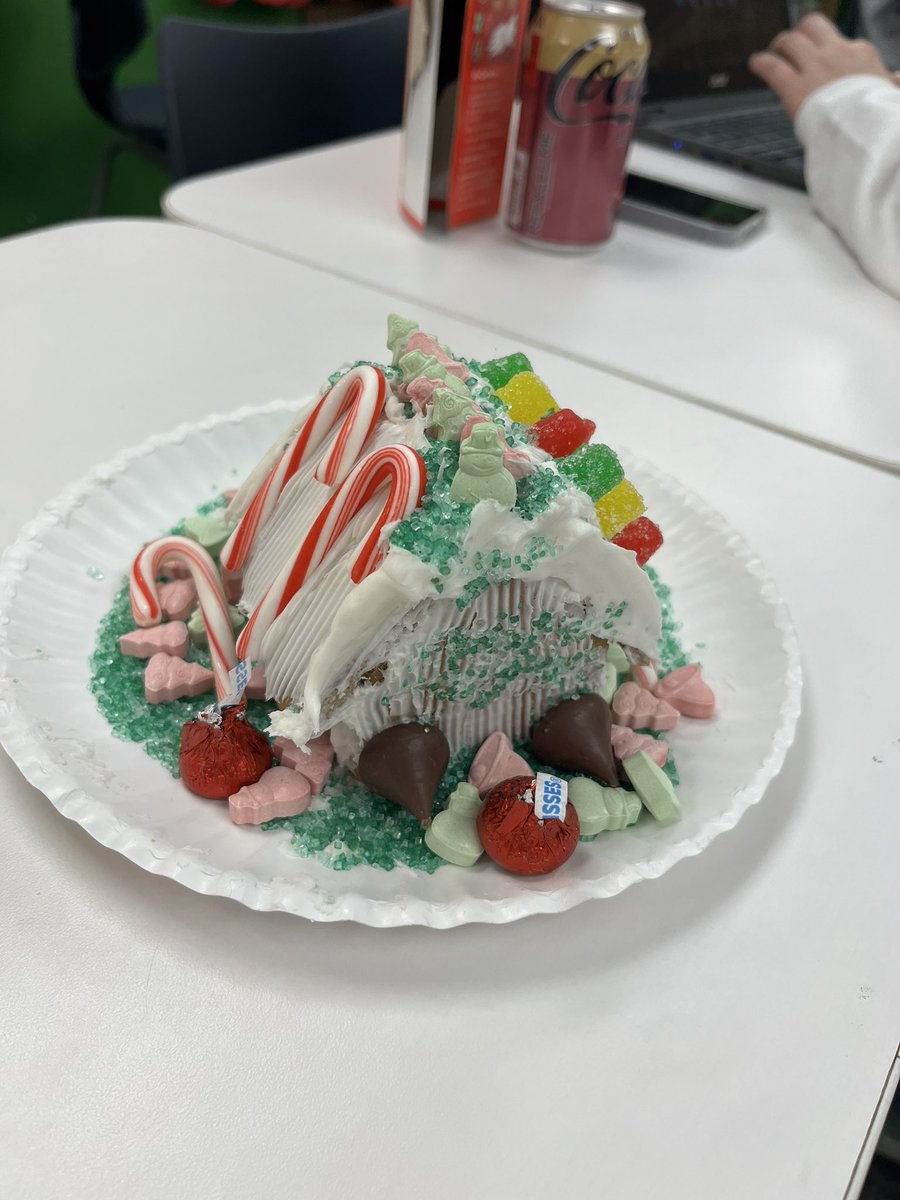 Projectlit_kms's tweet photo. Forgot to tweet our gingerbread houses from two meetings ago. This group is so creative. Can’t wait to see what 2023 brings. https://t.co/RqNFgb7q7H